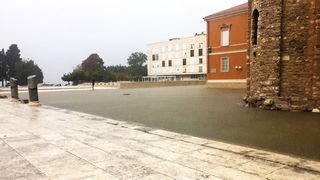 Poplavljen Forum kod Sv. Donata