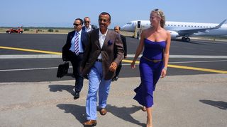 Investitor iz Dubaija sletio na zadarski aerodrom, foto: Borna Strizak Investitor iz Dubaija sletio na zadarski aerodrom, foto: Borna Strizak