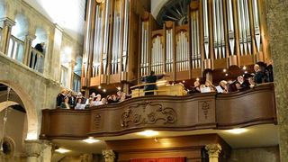 Obljetnički koncert HPGD Zoranić u katedrali, foto: I. Perinčić