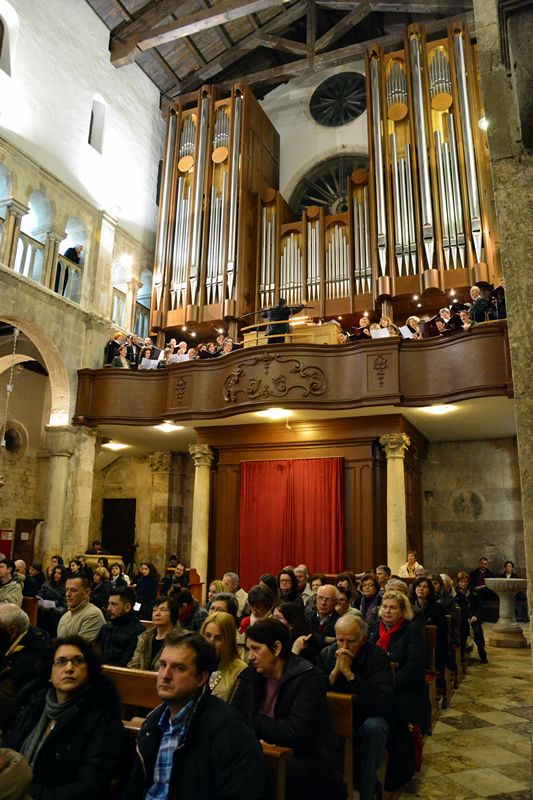 Obljetnički koncert HPGD Zoranić u katedrali, foto: I. Perinčić