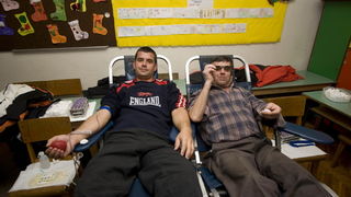 Biograd: Gradjani i clanovi MK Duhovi darivali krv Biograd: Gradjani i clanovi MK Duhovi darivali krv