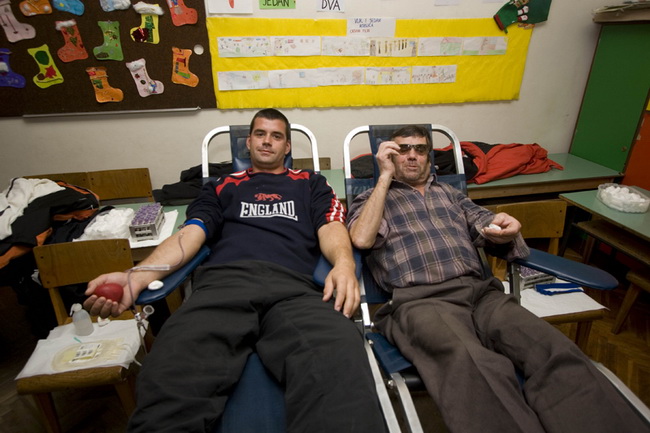 Biograd: Gradjani i clanovi MK Duhovi darivali krv Biograd: Gradjani i clanovi MK Duhovi darivali krv