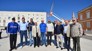 Košarkaške legende zaigrale sa Zadranima na Forumu Košarkaške legende zaigrale sa Zadranima na Forumu