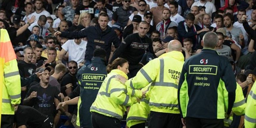 Torcida na Goodison Parku Torcida na Goodison Parku