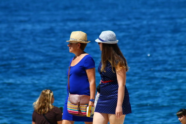 Ljetni šušur na zadarskoj rivi