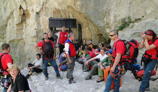 Akcija spašavanja zadarskog HGSS-a na Anića kuku