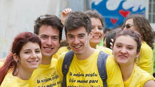 Ludijada zadarskih maturanata 2013, Foto: Leo Banić