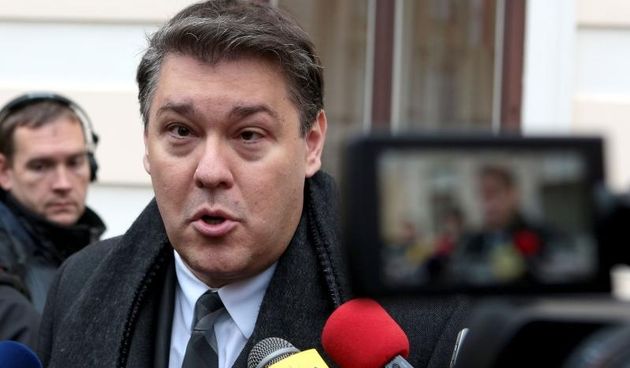 Boris Lalovac dolazi na sjednicu Vlade. Photo: Patrik Macek/PIXSELL