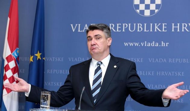 Premijer Zoran Milanović, Photo: Patrik Macek/PIXSELL