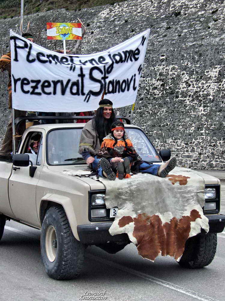 Karnevalska povorka 2012, Foto: Leonard Kvarantan Karnevalska povorka 2012, Foto: Leonard Kvarantan