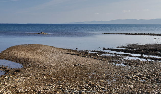 Zimska oseka u Sukošanu