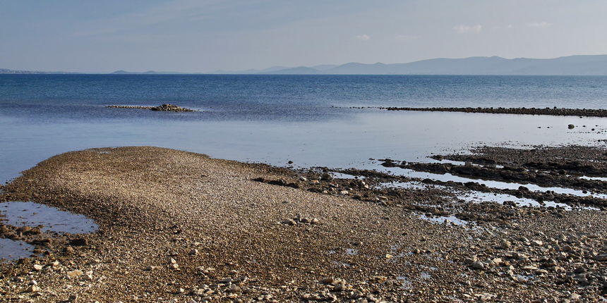 Zimska oseka u Sukošanu