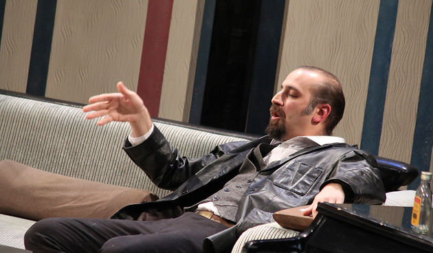 “Ponoćna igra” premijerno u Kazalištu lutaka, Juraj Aras i Vjera Vidov, foto: Saša Čuka