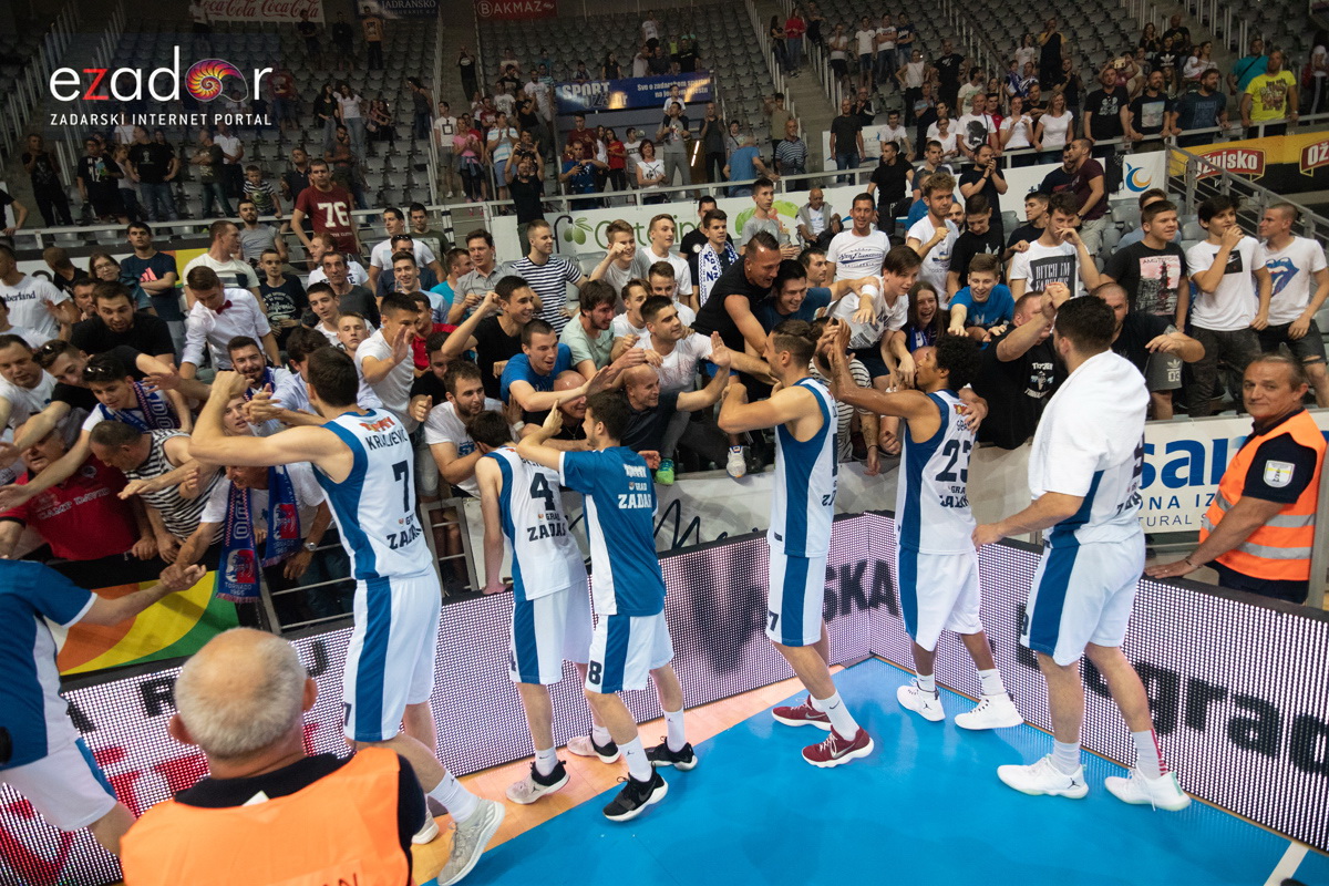 Polufinale doigravanja HT Premijer lige, 1. utakmica: KK Zadar – KK Cibona 89-78