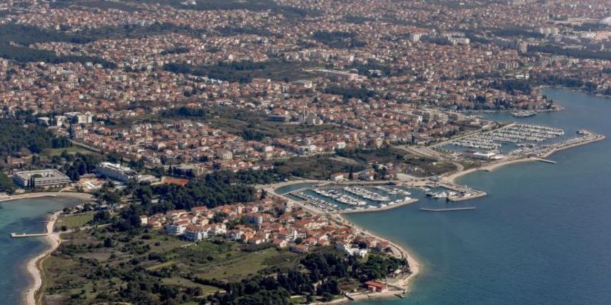 Zadar iz zraka – Puntamika