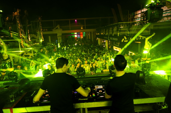 Drugog dana Blacksheep Festivala u Aquarius klubu na Zrću nastupili su Lucas&Steve. Foto: Goran Telak