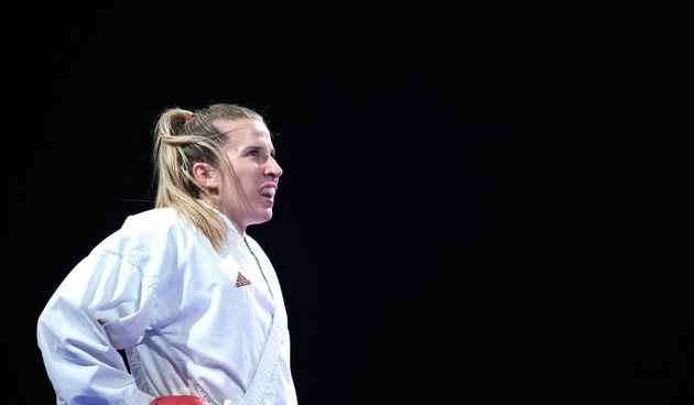 Zagreb – Karate klub Princ u suradnji s Hrvatskim karate savezom i Zagrebackim karate savezom organizirali su veliku tradicionalnu medjunarodnu karate priredbu pod nazivom Zagreb Karate Fest-TOP TEN. Ana Lenard iz Hratske. Photo: Sanjin Strukic/PIXSELL
