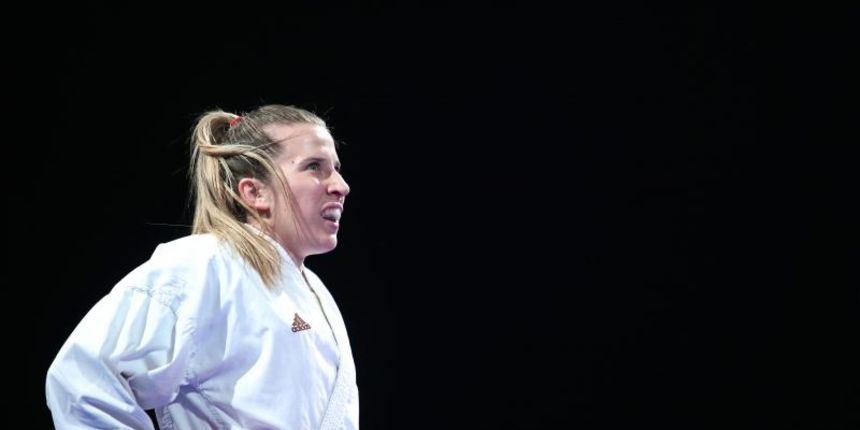 Zagreb – Karate klub Princ u suradnji s Hrvatskim karate savezom i Zagrebackim karate savezom organizirali su veliku tradicionalnu medjunarodnu karate priredbu pod nazivom Zagreb Karate Fest-TOP TEN. Ana Lenard iz Hratske. Photo: Sanjin Strukic/PIXSELL