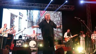 U povodu 950 godina prvog spomena grada Šibenika, blagdana sv. Mihovila i Dana grada održan je veliki koncert legendarnog Mate Miše Kovača. Photo: Duško Jaramaz/PIXSELL U povodu 950 godina prvog spomena grada Šibenika, blagdana sv. Mihovila i Dana grada održan je veliki koncert legendarnog Mate Miše Kovača. Photo: Duško Jaramaz/PIXSELL