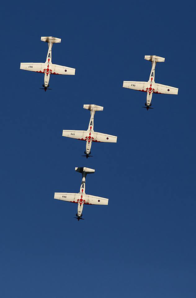Akrobacije “Krila Oluje” iznad Šibenika, foto: Boris Stanić