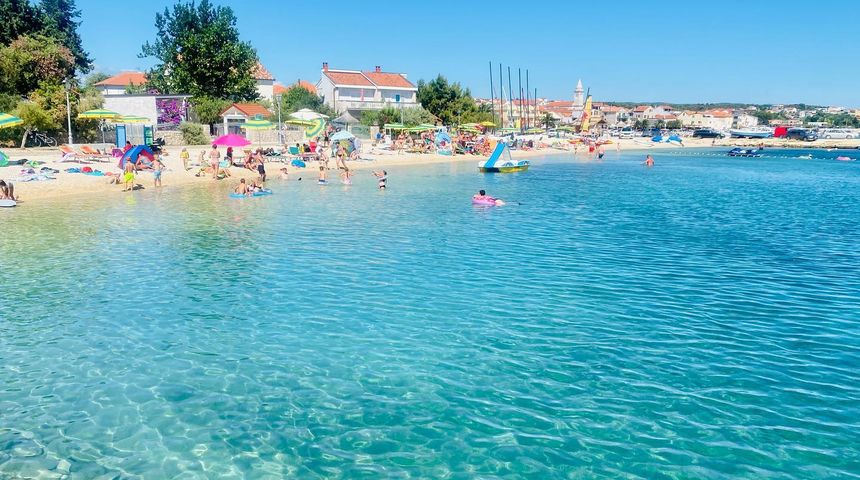 Pakoštane more kupanje ljeto dhmz Pakoštane more kupanje ljeto dhmz