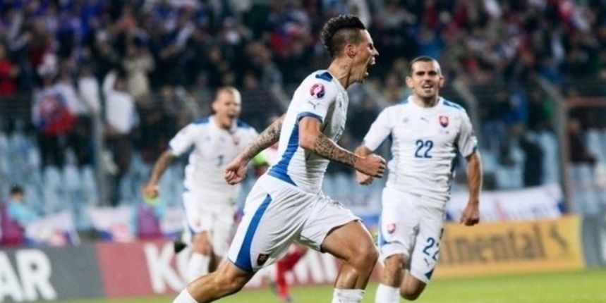 Marek Hamšik, Slovačka nogometna reprezentacija. Foto: futbalsfz.sk Marek Hamšik, Slovačka nogometna reprezentacija. Foto: futbalsfz.sk