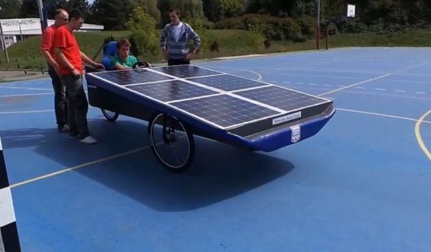 Solarni automobil, Screenshot: YouTube