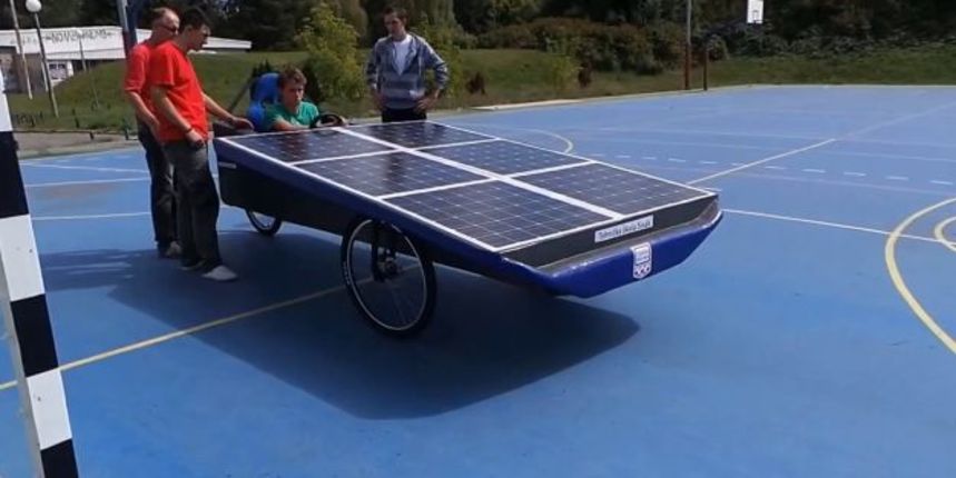 Solarni automobil, Screenshot: YouTube Solarni automobil, Screenshot: YouTube