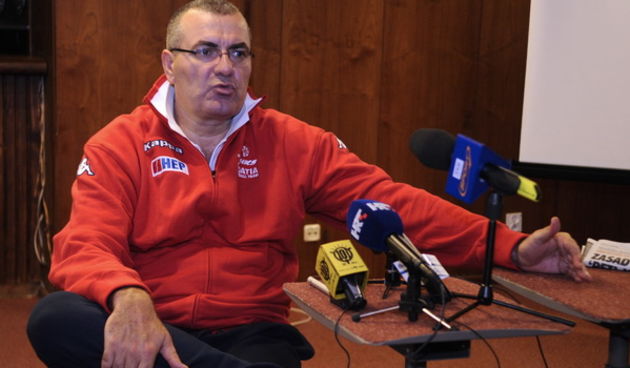 Poznan, 060909.
Europsko prvenstvo u kosarci u Poljskoj, konferencija za novinare u hotelu Novotel.
Na slici: izbornik Jasmin Repesa.
Foto: Drago Sopta  / CROPIX