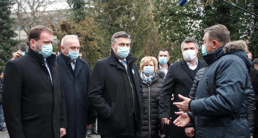 Milanovic i Plenkovic potres Sisak i Petrinja