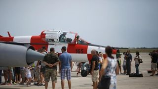 Dan otvorenih vrata Zračne baze Zemunik 5. kolovoza 2014., Foto: Filip Brala/PIXSELL