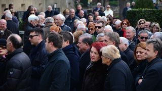 Oproštaj od Brune Marcelića, foto: Iva Perinčić Oproštaj od Brune Marcelića, foto: Iva Perinčić