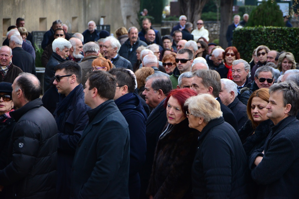 Oproštaj od Brune Marcelića, foto: Iva Perinčić Oproštaj od Brune Marcelića, foto: Iva Perinčić