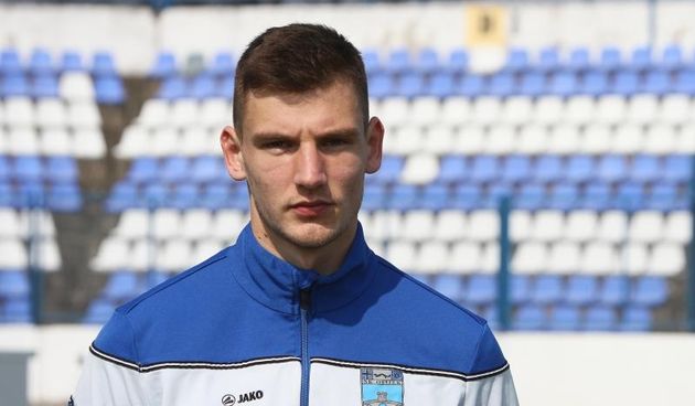 ¸Borna Barisic, mladi igrac prve ekipe NK Osijek. Photo: Marko Mrkonjic/PIXSELL