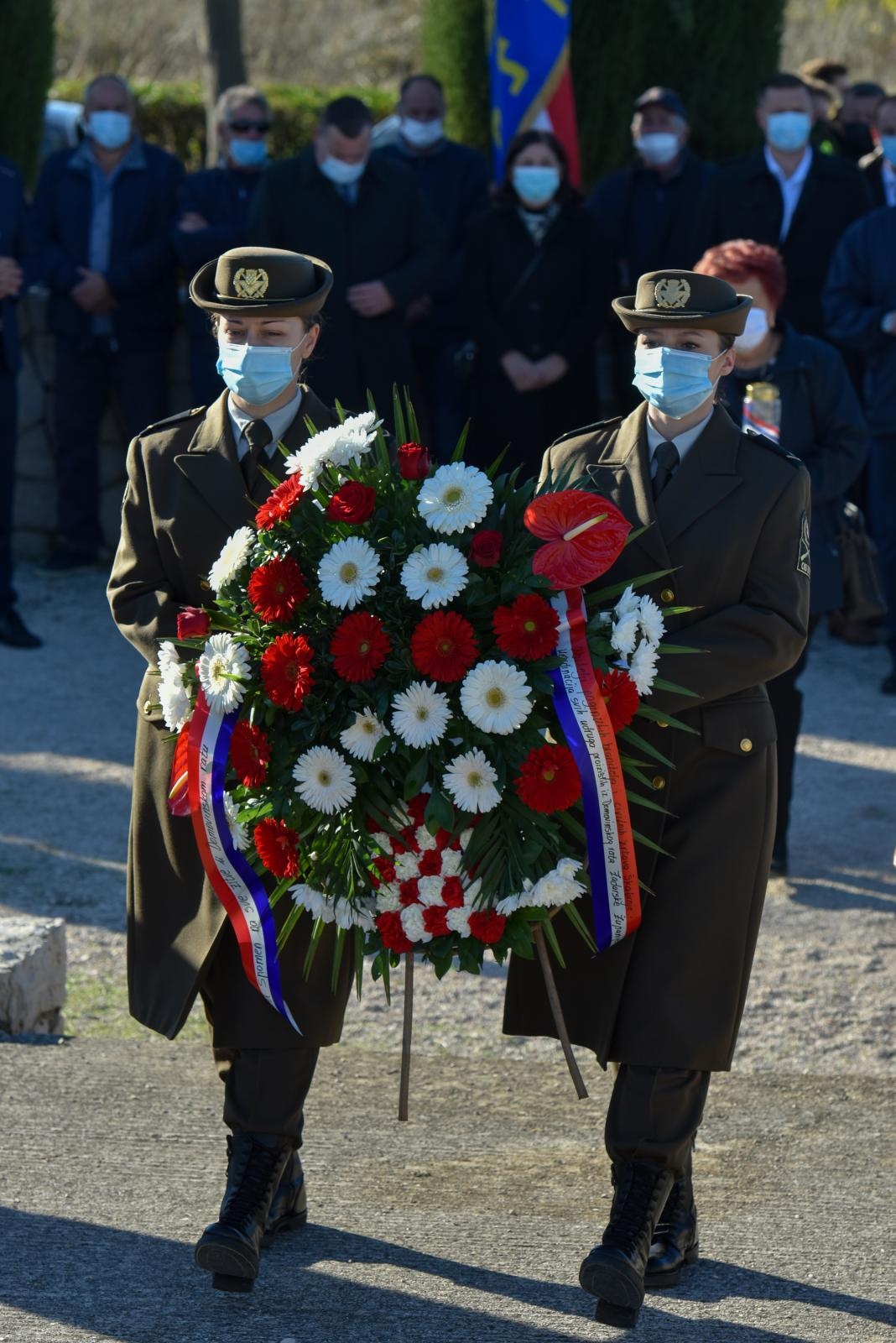 Obilježavanje Dana sjećanja na žrtvu Škabrnje 1991. Obilježavanje Dana sjećanja na žrtvu Škabrnje 1991.