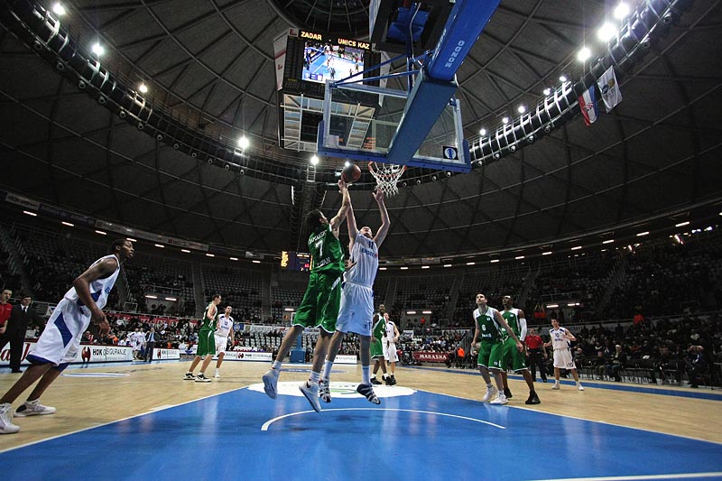 KK Zadar – KK Unics Kazan (foto: Marin Gospić)
