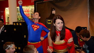 Superheroji u trgovinskom centru Supernova 25. listopada 2014. Foto: Iva Perinčić Superheroji u trgovinskom centru Supernova 25. listopada 2014. Foto: Iva Perinčić