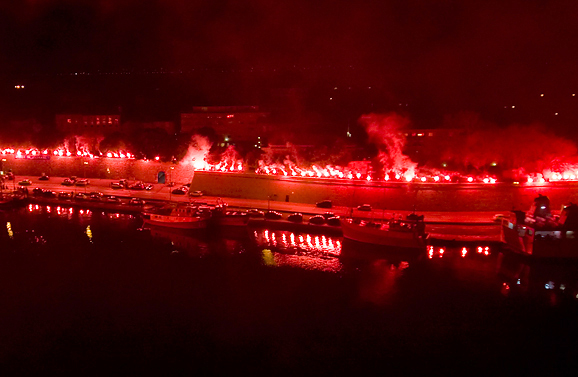 Bakljada na Poluotoku (foto:Saša Čuka)