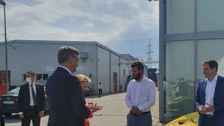 Ursula von der Leyen, Andrej Plenković u posjetu Rimac automobili Ursula von der Leyen, Andrej Plenković u posjetu Rimac automobili