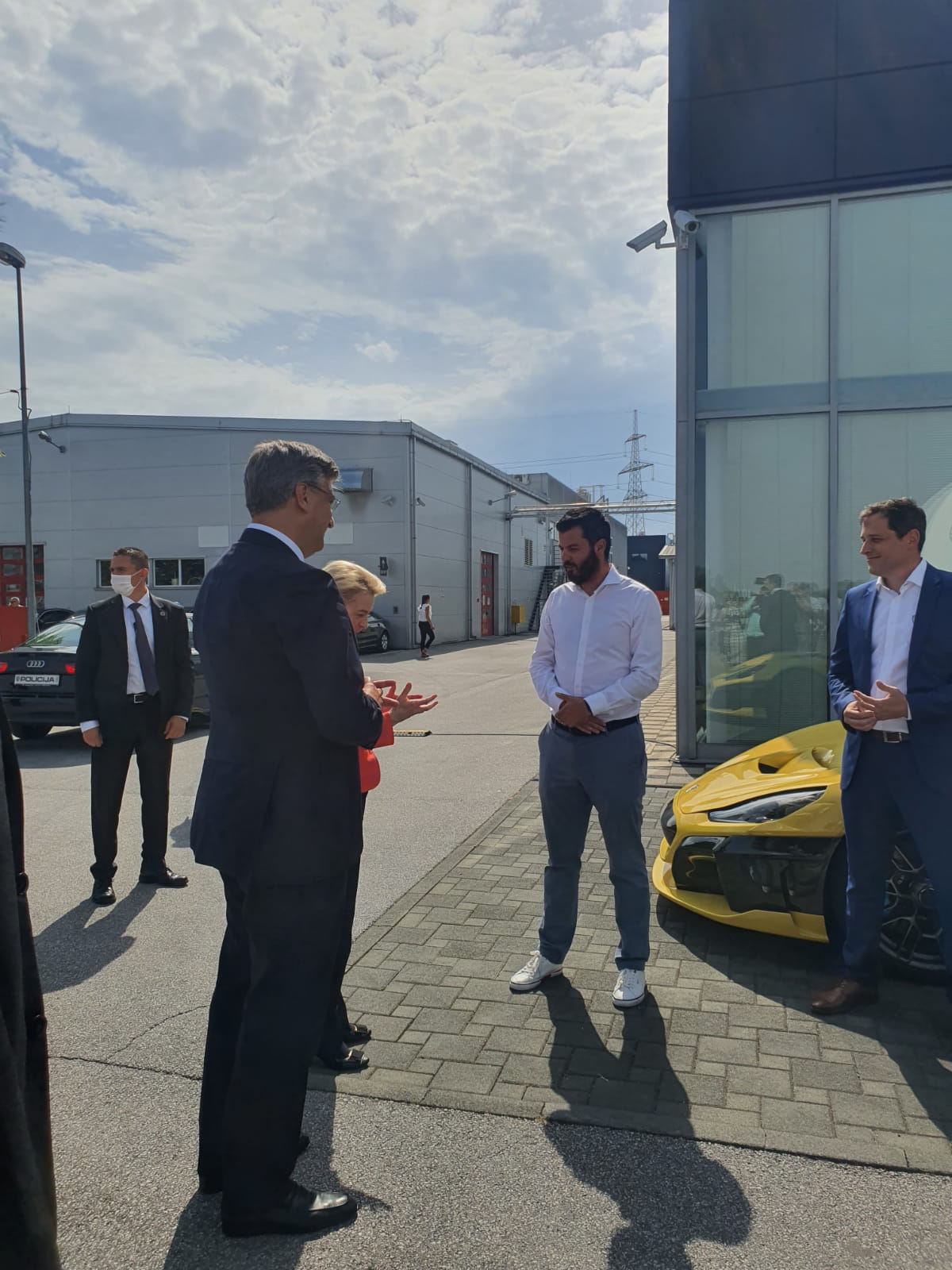 Ursula von der Leyen, Andrej Plenković u posjetu Rimac automobili Ursula von der Leyen, Andrej Plenković u posjetu Rimac automobili