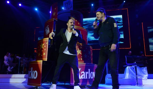 Tony Cetinski i Marijan Ban priredili pravi slavljenički spektakl, foto: Odjel korporativnih komunikacija  Karlovačka pivovara