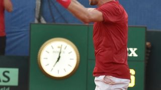 Slavlje hrvatskih tenisača nakon pobjede nad SAD-om Slavlje hrvatskih tenisača nakon pobjede nad SAD-om