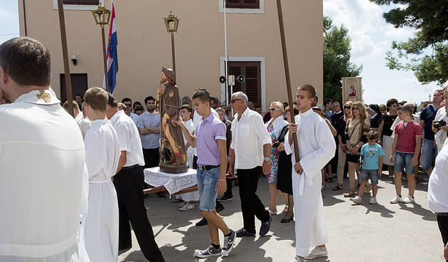 Tradicionalna procesija za Sv Roka – Bibinje