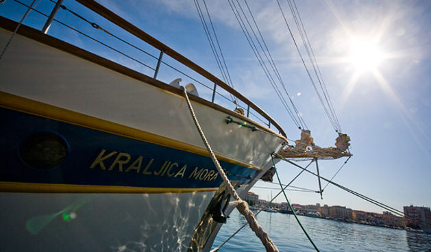 “Kraljica mora” u Zadru, 12. svibnja 2011. (foto:Saša Čuka)