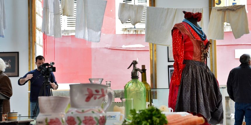 Izložba “Stoše od Foše ili ti Kate Kapuralica i Mare, Luce…..”, foto: Iva Perinčić