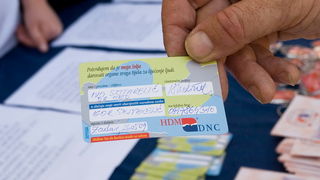 Akcija “Zivot na dar” na Narodnom trgu