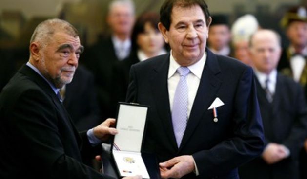 Stjepan Mesić i Tomislav Antunović (foto: CROPIX)