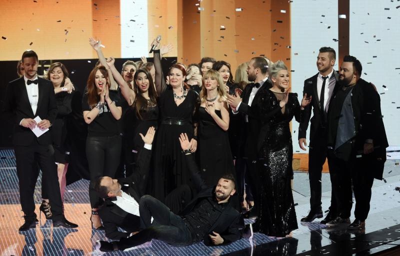 Ruža Janjiš pobjednica je druge sezone show-a “The Voice, najljepši glas Hrvatske”. Photo: Davor Višnjić/PIXSELL