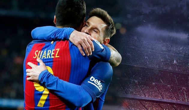 Lionel Messi i Luis Suarez