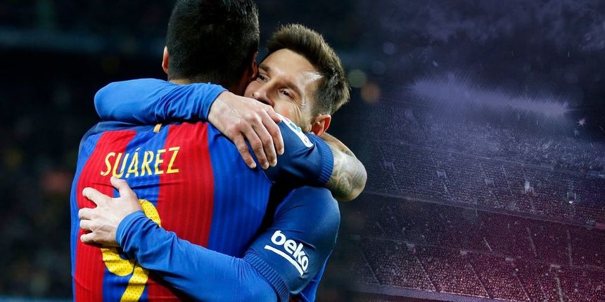 Lionel Messi i Luis Suarez